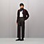 "H en Echelle" zipped jacket, View: Worn, worn, view 1 of 5