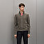 "H en Echelle" zipped jacket, View: Worn, worn, view 2 of 5