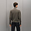 "H en Echelle" zipped jacket, View: Worn, worn, view 3 of 5