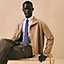 H en Relief tie, View: Worn, worn, view 2 of 2