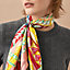 H en Rond scarf 90 ring, View: Worn, worn, view 2 of 3
