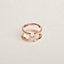 H en Rond scarf 90 ring, View: front, front, view 1 of 3