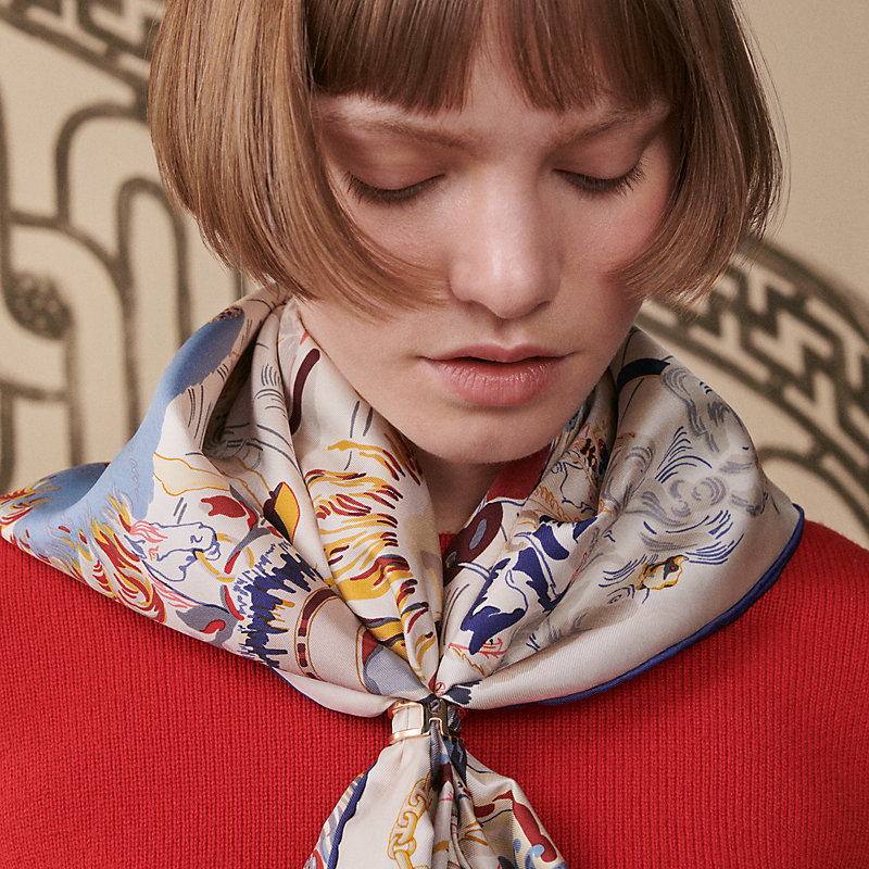 H en Rond scarf 90 ring
