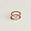 H en Rond scarf 90 ring, View: Worn, worn, view 1 of 2