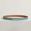 H Equestre belt buckle & Bandana leather strap 24&nbsp;mm, View: , view 1 of 3