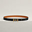 H Equestre belt buckle & Hermès sur Mer reversible leather strap 24 mm, view 1 of 3