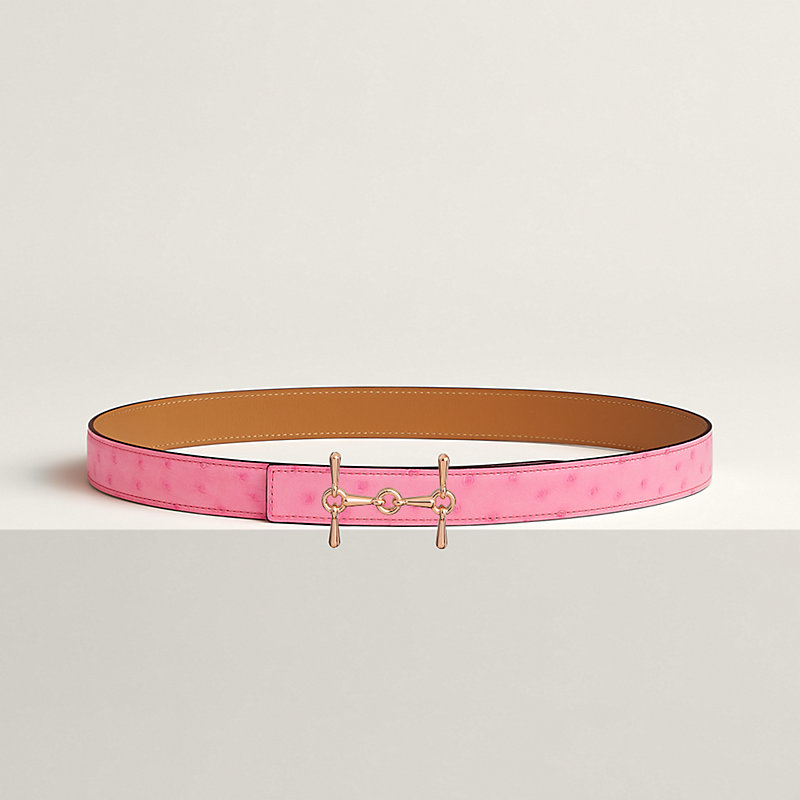 H Equestre belt buckle & Leather strap 24 mm | Hermès USA