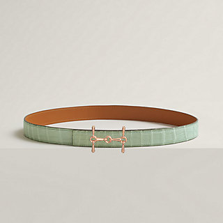 アクセサリー Hermes Belt & Buckle Eperon belt buckle & Reversible leather strap 32 mm | Hermès USA
