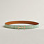 H Equestre belt buckle & Leather strap 24&nbsp;mm, View: , view 1 of 2