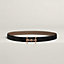H Equestre belt buckle & Reversible leather strap 24&nbsp;mm, View: , view 1 of 3