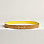 View: , H Equestre belt buckle & Reversible leather strap 24 mm