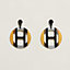 H Equipe earrings, View: front, front, view 1 of 1