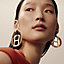 H Equipe earrings, View: Worn, worn, view 2 of 2
