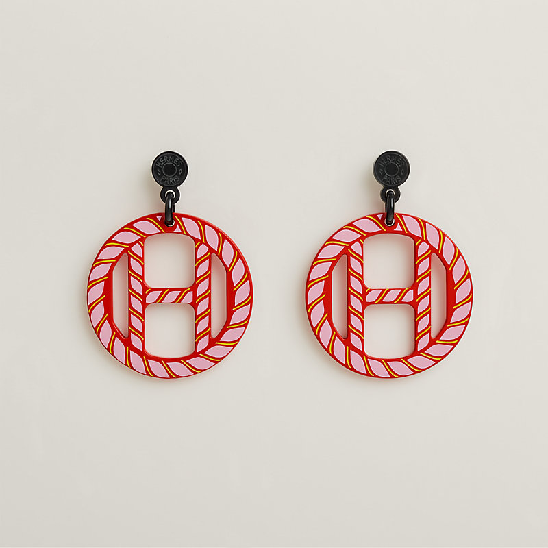 Hermes horn clearance earrings