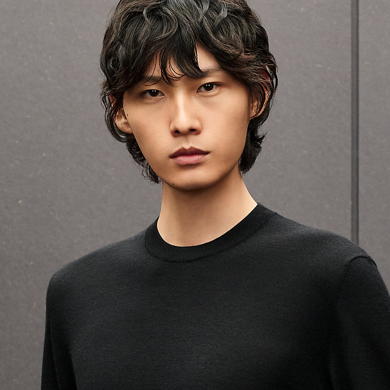 "H Etriviere" crewneck sweater