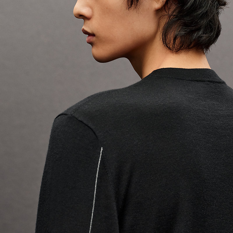 "H Etriviere" crewneck sweater