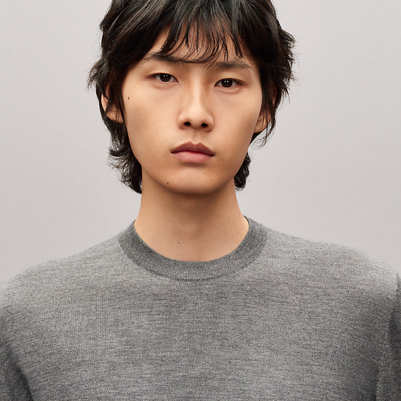 "H Etriviere" crewneck sweater