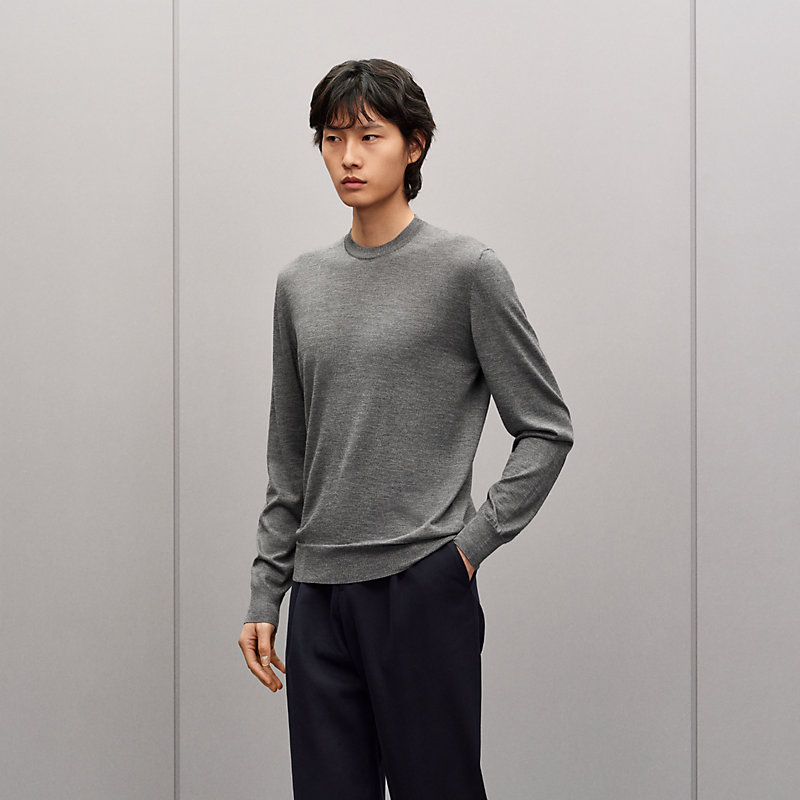 "H Etriviere" crewneck sweater