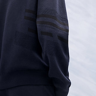 Hermes \"H golf\" reversible crewneck sweater 関税込 H golf