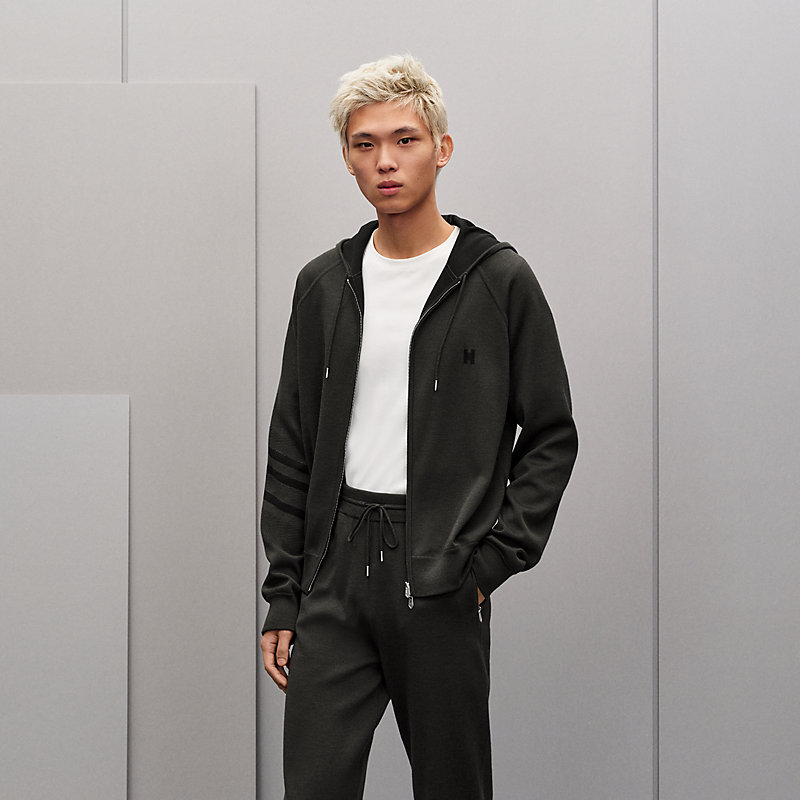 "H Golf" reversible zipped jacket