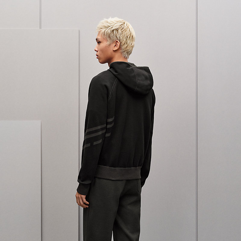 "H Golf" reversible zipped jacket