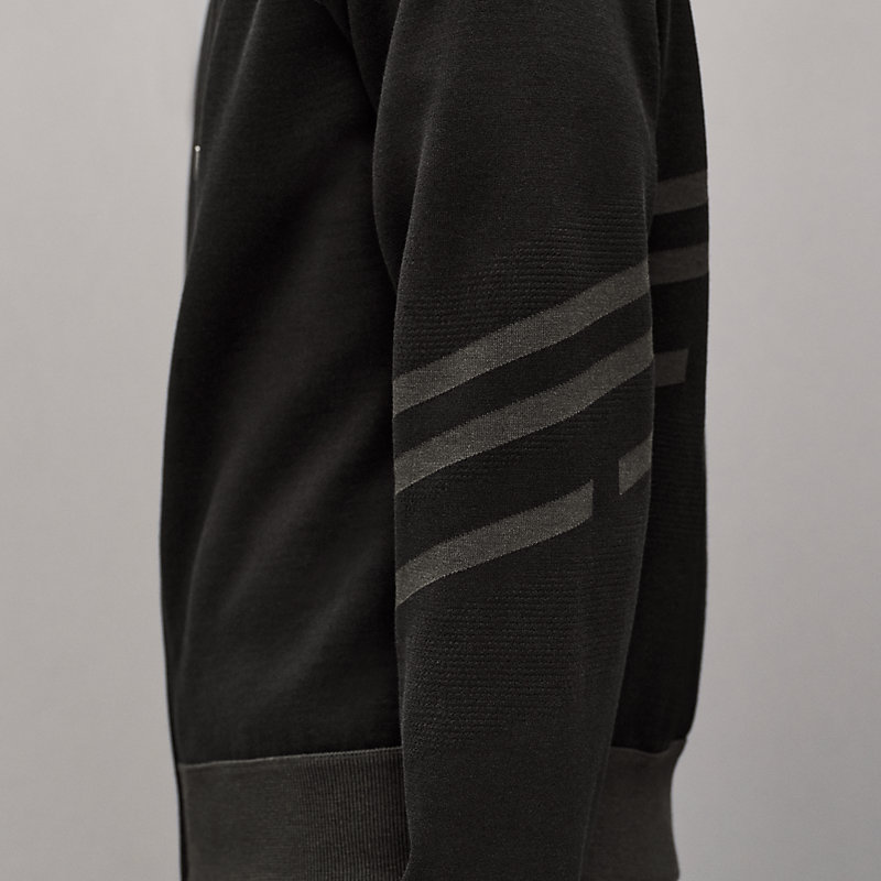 "H Golf" reversible zipped jacket
