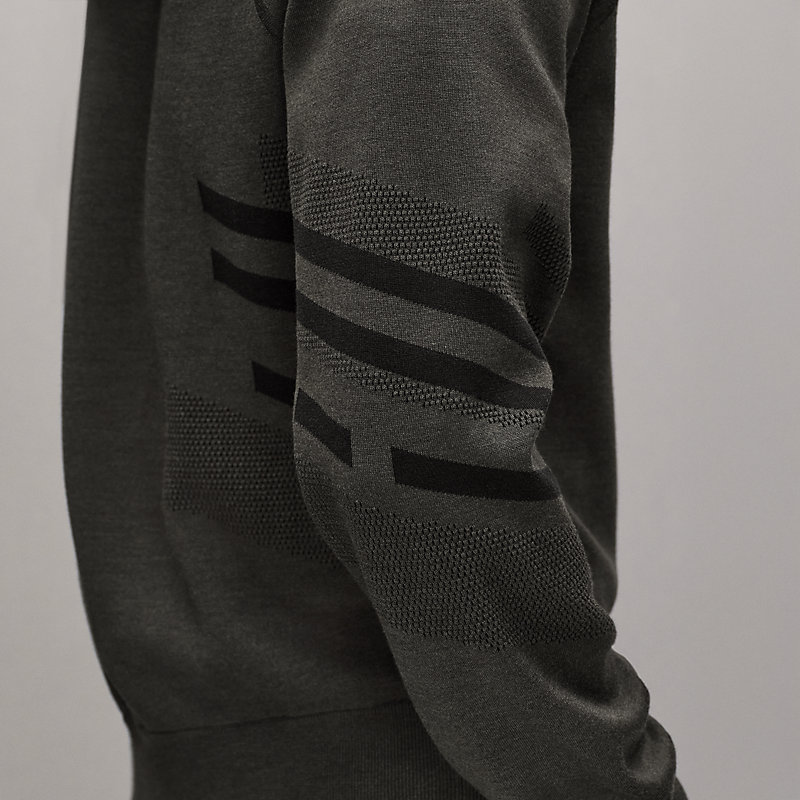 "H Golf" reversible zipped jacket