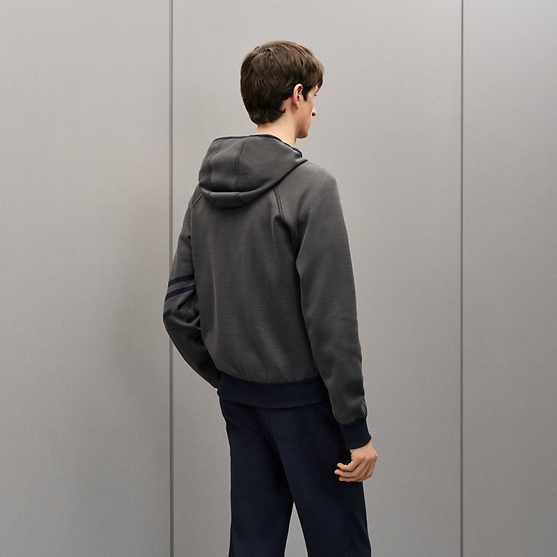 "H Golf" reversible zipped jacket, View: , view 4 of 8