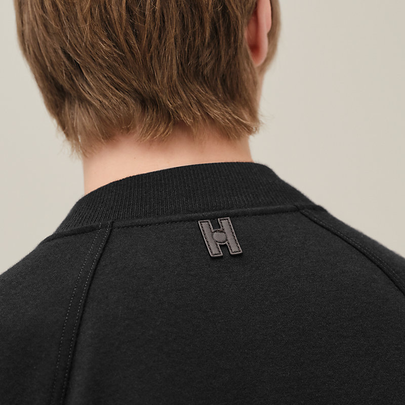 HERMES ジャケット 高級感あふれる】エルメス HERMES レザー ジップジャケット (HERMES