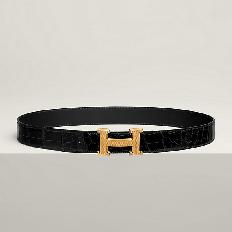 *洗練デザインが魅力*【HERMES】H Guillochee ベルト バックル ベルトバックル（キット） メンズ 《パナッシュ》 & ニット