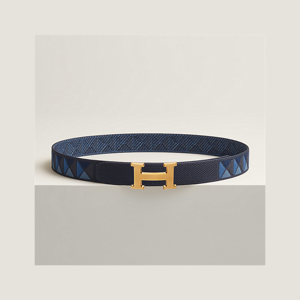 H Guillochee belt buckle & Medor XO band 32 mm | Hermès UK