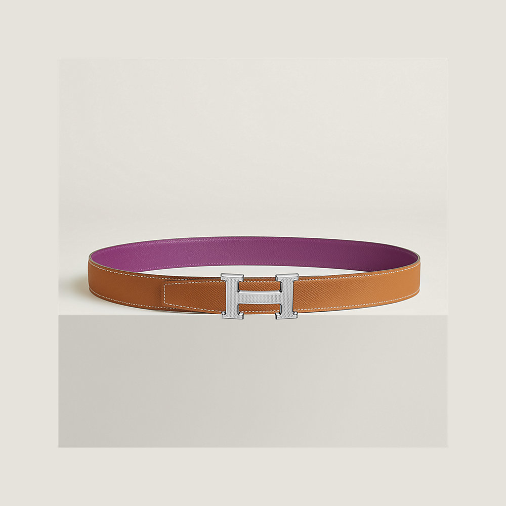 Hermes 'H Guillochee' Belt - 75