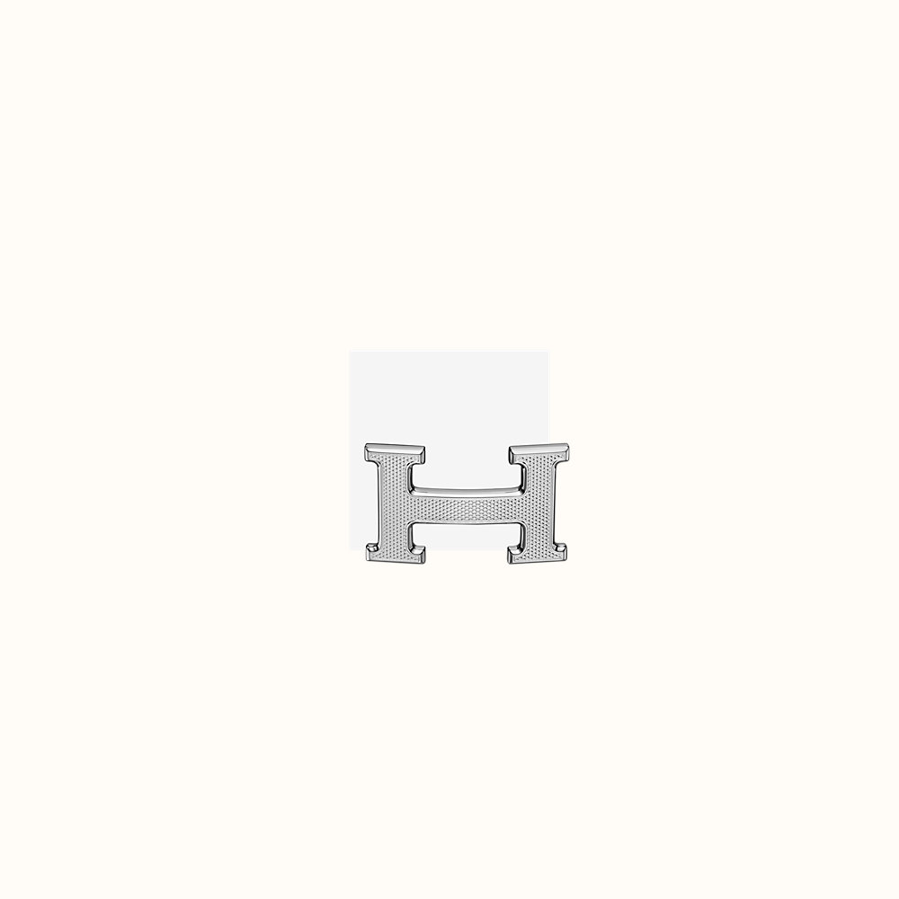 hermes mini h earrings