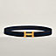 View: , H Guillochee belt buckle & Team band 32 mm
