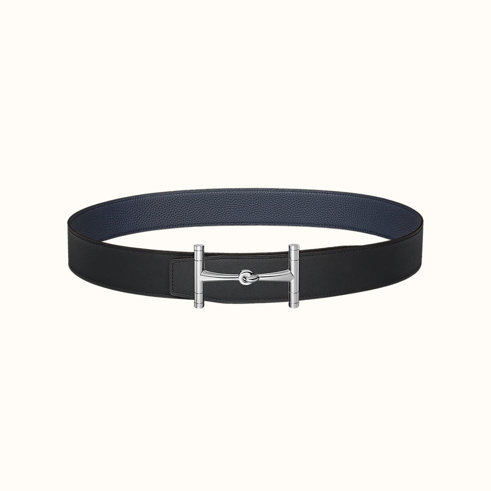 H Hippique belt buckle & Reversible leather strap 38 mm | Hermès 