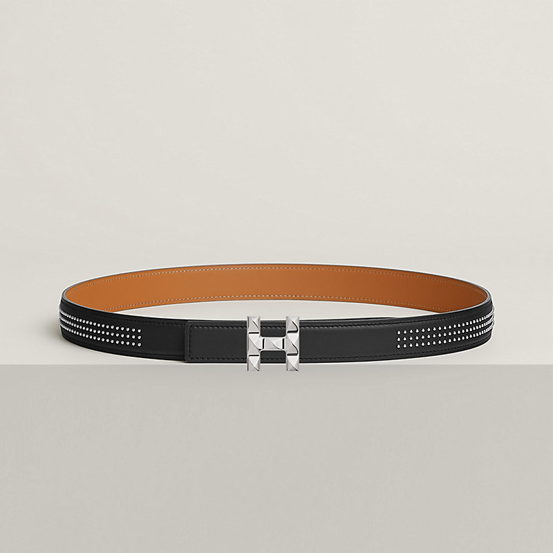 H Infini belt buckle & Leather strap 24 mm | Hermès USA