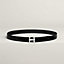 H Infini belt buckle & Leather strap 24 mm, view 1 of 2