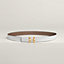 View: , H Infini belt buckle & Reversible leather strap 24 mm