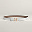H Infini belt buckle & Reversible leather strap 24 mm, view 2 of 3