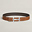H Jumping belt buckle & Leather strap 38&nbsp;mm, View: , view 1 of 1