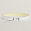 H Jumping belt buckle & Reversible leather strap 38&nbsp;mm, View: , view 2 of 2