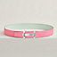 H Jumping belt buckle & Reversible leather strap 38&nbsp;mm, View: , view 2 of 2