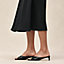 "H Kelly" flared asymmetric skirt, View: Worn, worn, view 6 of 6