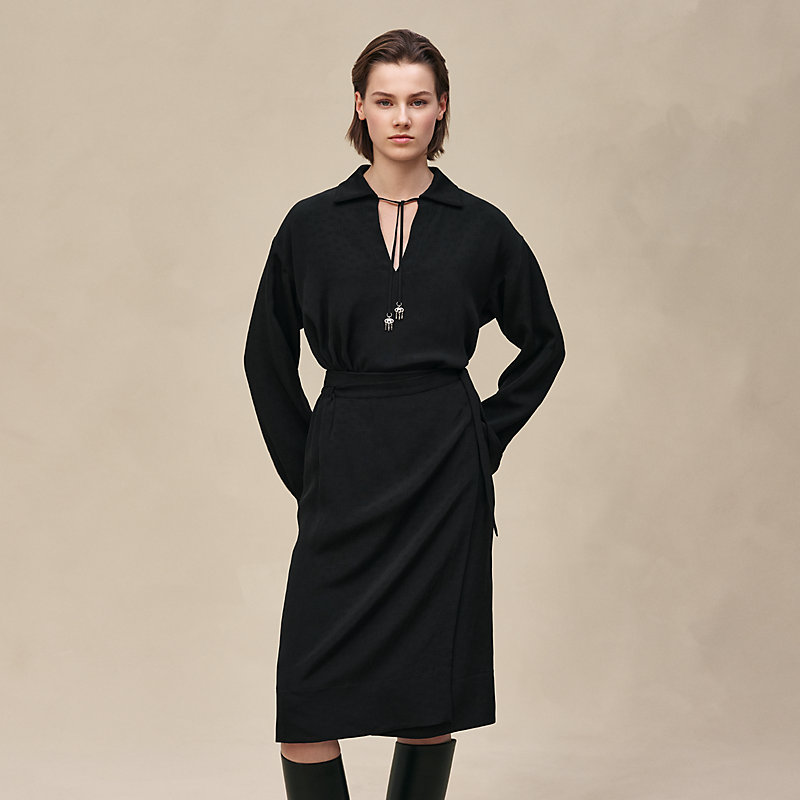 "H Kelly" wraparound dress, View: , view 4 of 6