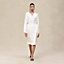 "H Kelly" wraparound dress, View: Worn, worn, view 1 of 6