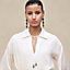 "H Kelly" wraparound dress, View: Worn, worn, view 4 of 6
