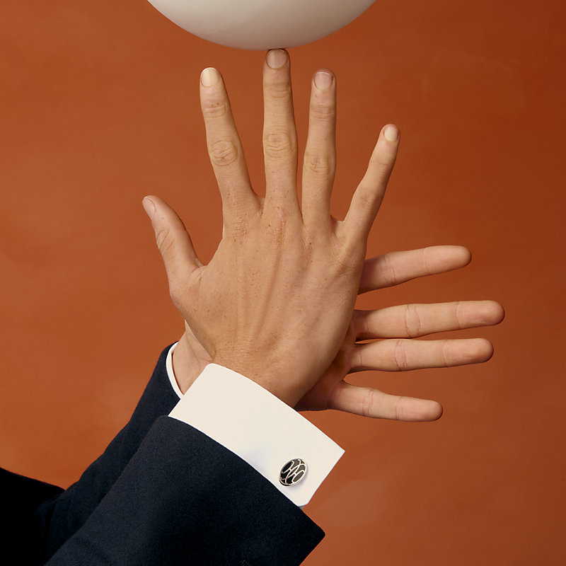H Lift cufflinks | Hermès Finland H Lift cufflinks | Hermès Finland