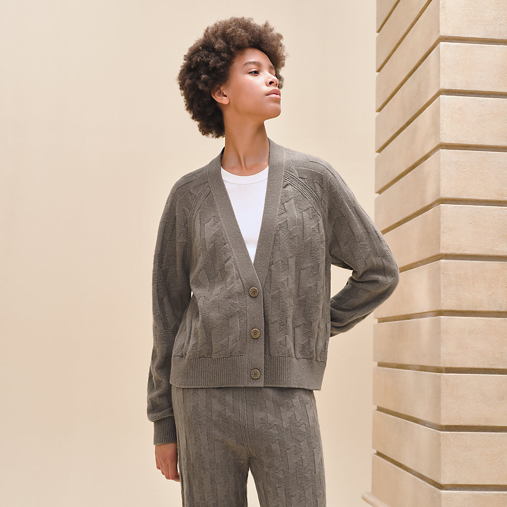 "H" longsleeve cardigan Hermès UK