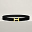 View: , H Martelee belt buckle & Leather strap 32 mm