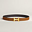 H Martelee belt buckle & Reversible leather strap 32&nbsp;mm, View: , view 2 of 2